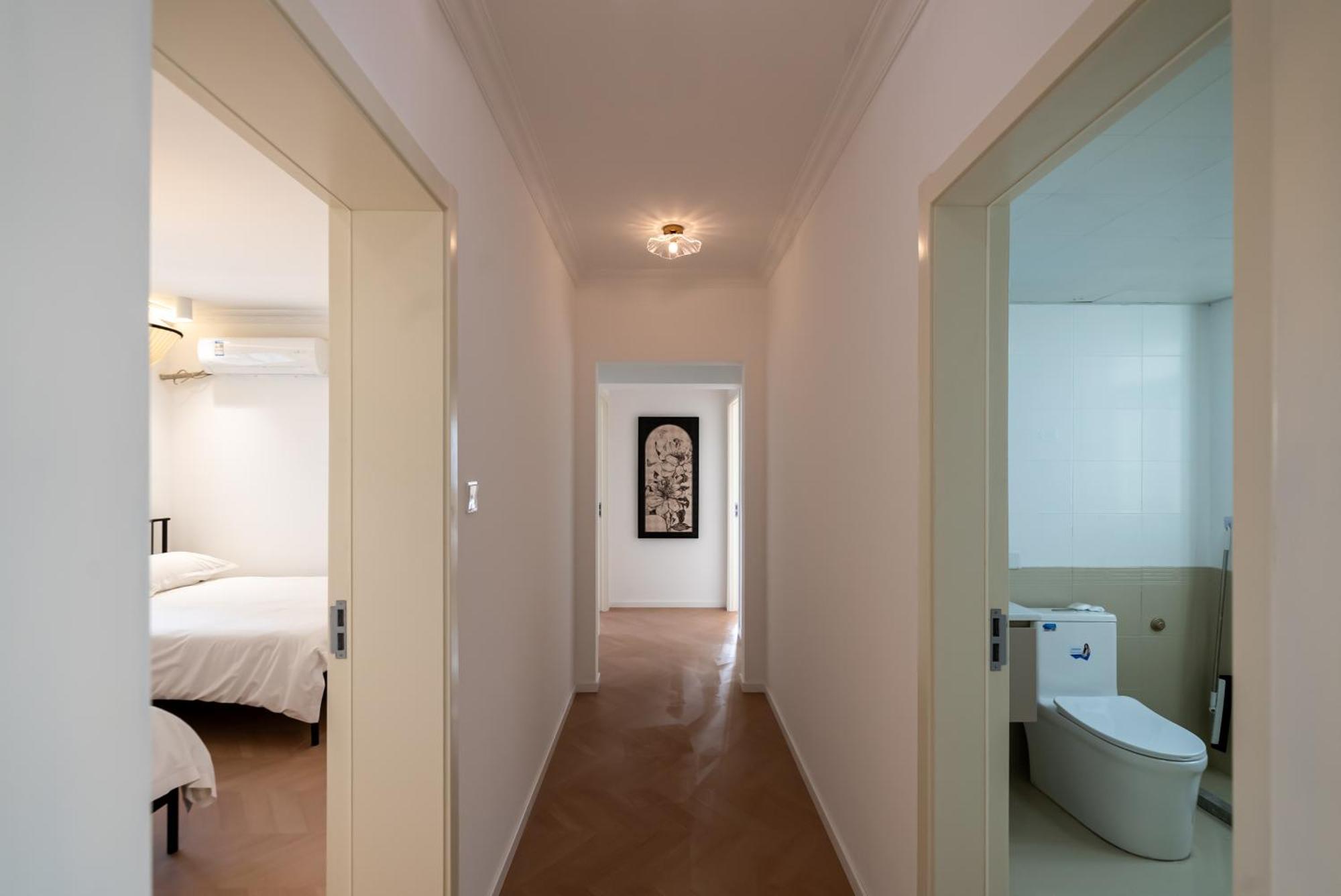Shanghai Yi Du B&B -Family - Friendly Suite Close To People'S Square And Subway Екстер'єр фото